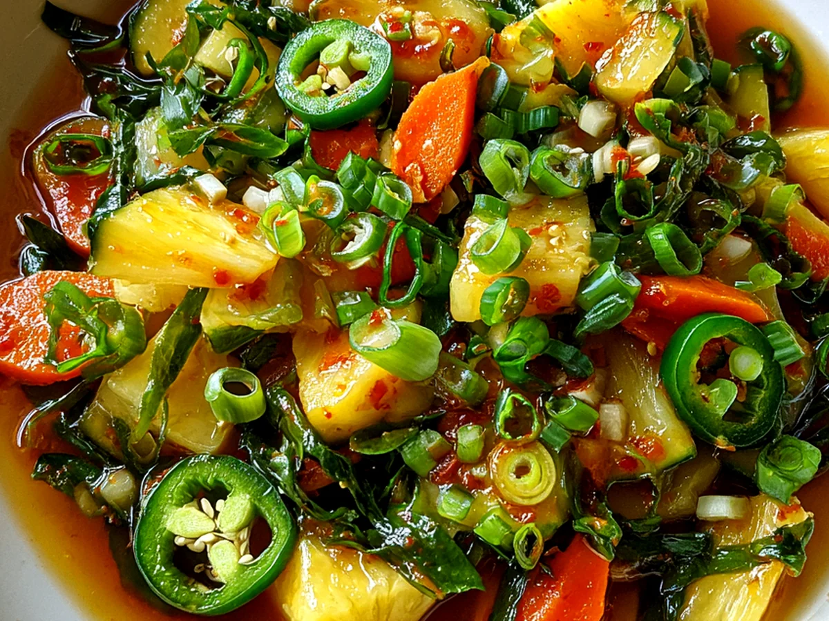 Perfect Pineapple-Ginger Firecracker Hot Sauce